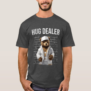 Camisa engraçada do ursinho de pelúcia do trafican