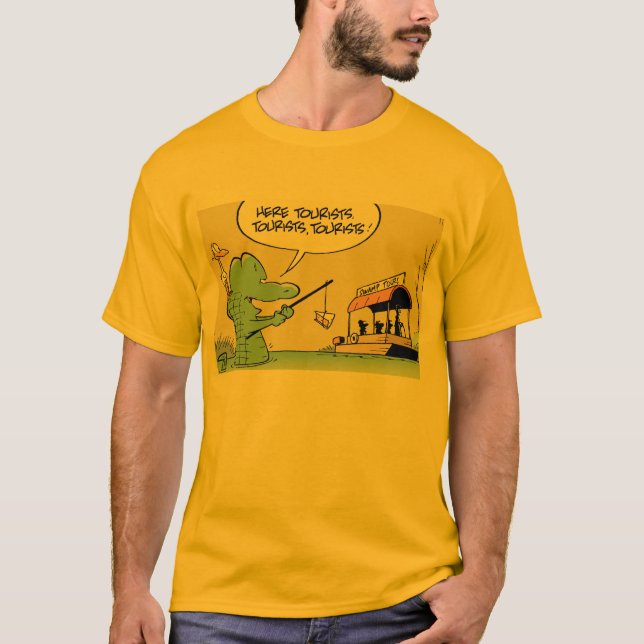 Camisa engraçada dos desenhos animados do (Frente)
