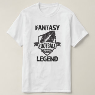 Camisa engraçada dos homens da legenda do futebol