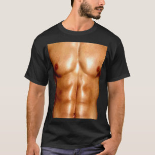 camisa engraçada dos homens t, SEIS BLOCOS