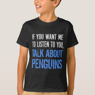 Camisa engraçada dos pinguins T