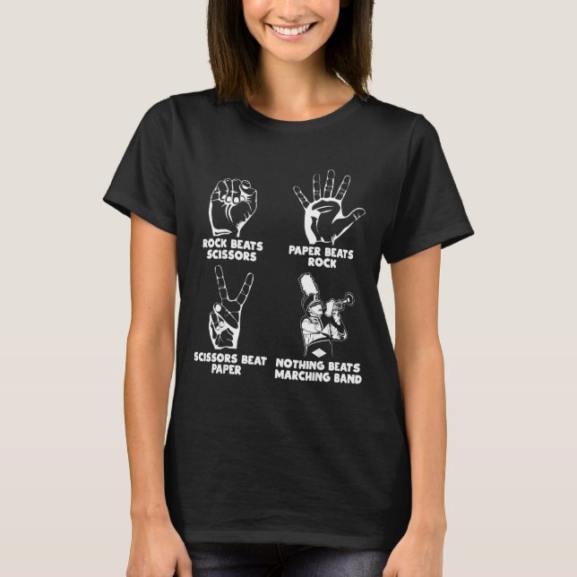 Camisa engraçada Nada supera o Rock da Banda Marci (Frente)