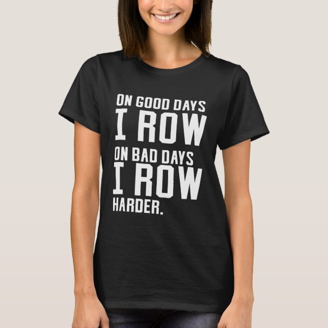 Camisa Engraçada Nos Bons Dias Em Que Eu Corro (Frente)