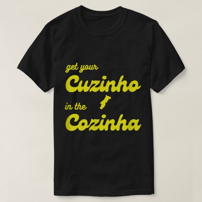 Camisa Engraçada, Orgulho Português (Frente do Design)
