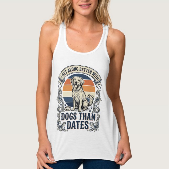 Camisa engraçada para amante de cães Citação de gr (Frente)
