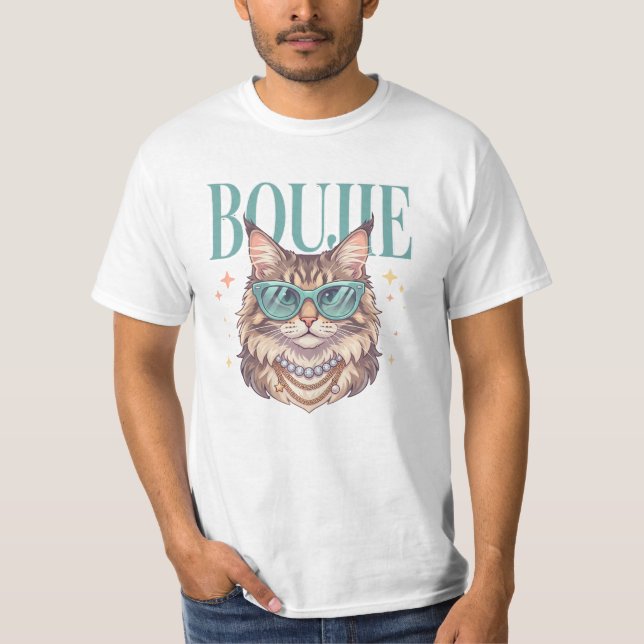 Camisa engraçada para amantes de gatos  (Frente)