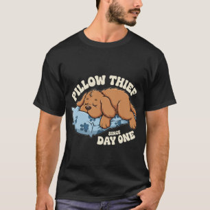 Camisa engraçada para cachorro dormir e roubar tra