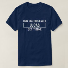 Camisa engraçada para corretores imobiliários masc