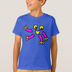 Camisa engraçada para crianças com roupas de jan