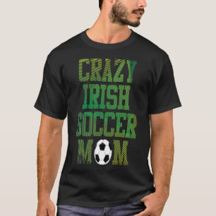 Camisa engraçada para Mãe de Futebol Feminino Cami