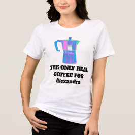 Camisa engraçada para mulheres com nome personaliz