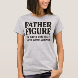 Camisa engraçada para pai figura negociante de pia