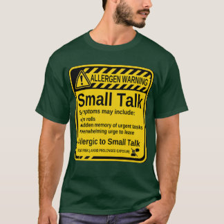 Camisa engraçada para presente de introvertido ant
