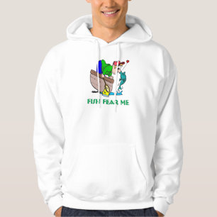 Camisa Engraçada Pesca Humor Medo de Pesca
