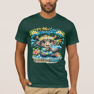 Camisa engraçada Pi Mai Lao Splash Encharcado Como