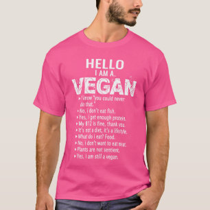 Camisa engraçada pró-ativismo vegano presente de a