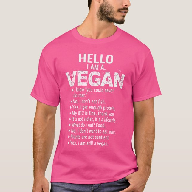 Camisa engraçada pró-ativismo vegano presente de a (Frente)