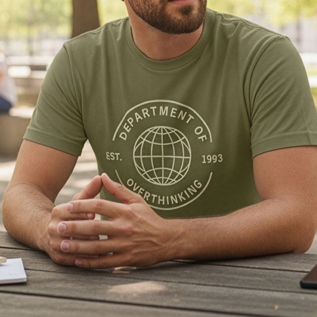 Camisa engraçada retrô do Departamento de Excesso  (Criador carregado)