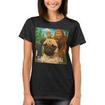 Camisa Engraçada - Selfie Ficou Selvagem