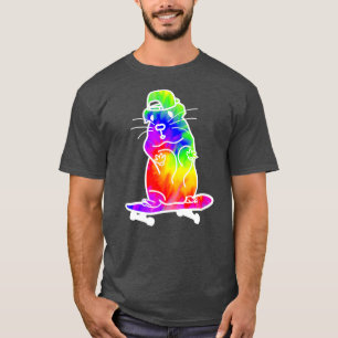 Camisa Engraçado Camisa Hamster Guiné Porco