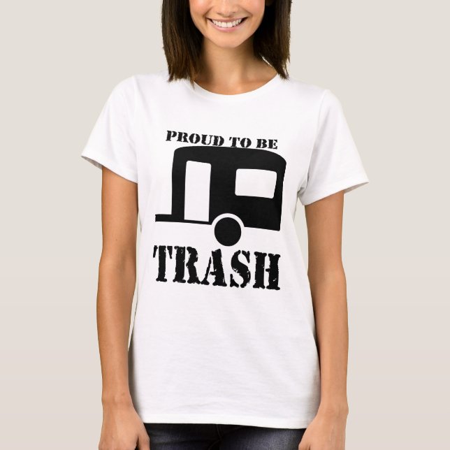 Camisa Engraçado do Parque Trailer (Frente)