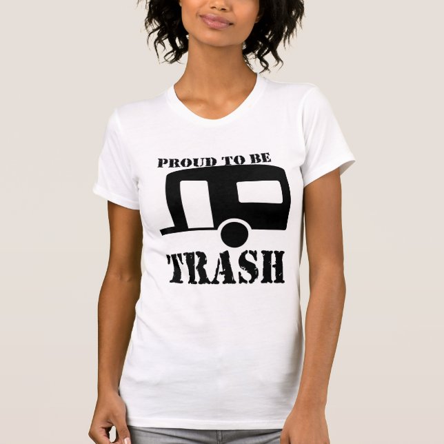 Camisa Engraçado do Parque Trailer (Frente)
