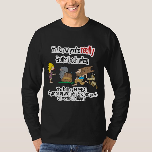 Camisa Engraçado do Parque Trailer (Frente)