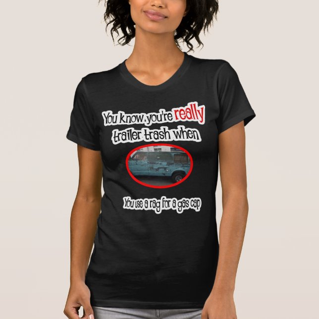Camisa Engraçado do Parque Trailer (Frente)