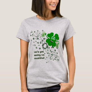 Camisa Engraçado do Shamrock do Dia de São Patríci