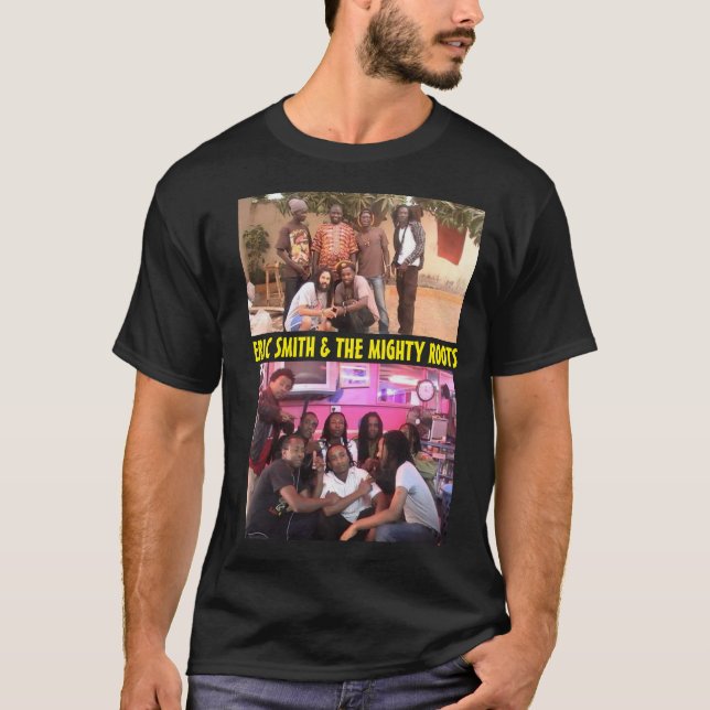 CAMISA ERIC SMITH  TOUR MERCH Básica Escura (Frente)