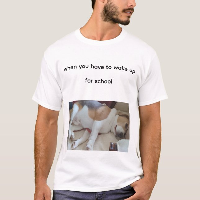 camisa escolar engraçada para voltar às aulas (Frente)