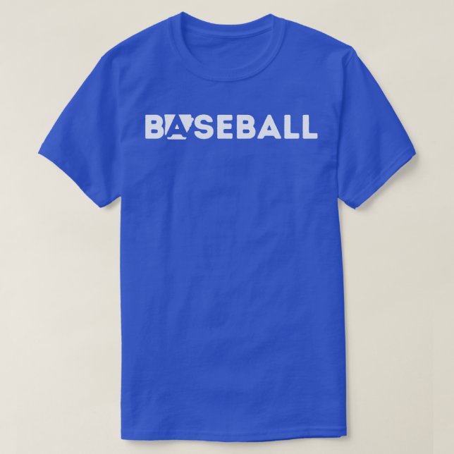 Camisa escura Aseball TShirt (Frente do Design)