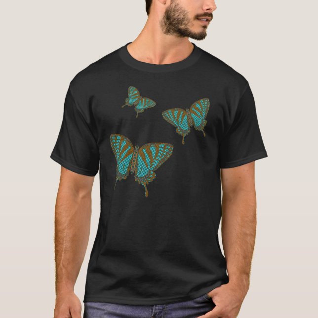 Camisa Escura das Mulheres Nativas (Frente)