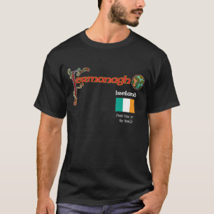 Camisa escura de Fermanagh T do condado de Ireland