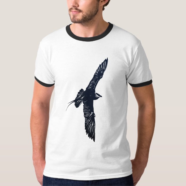 Camisa escura do Skua em vôo (Frente)