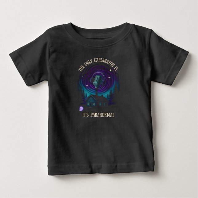 Camisa Escura Infantil, Cabana (Frente)