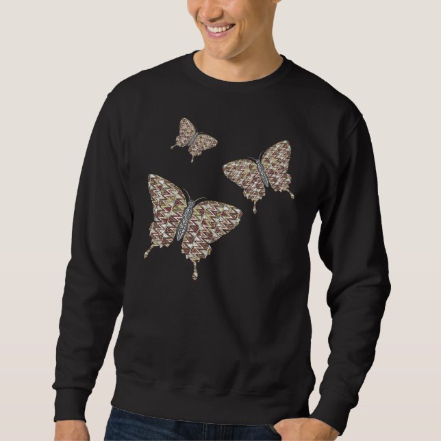 Camisa Escura Masculina Africana (Frente)