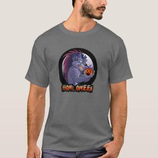 Camisa escura padrão de Howloween