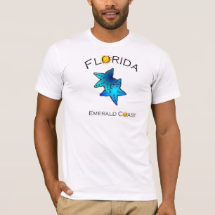 Camisa esmeralda dos homens da costa de Florida