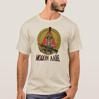 Camisa espartano do Rd do poster de Molon Labe
