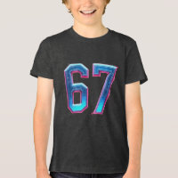 Camisa Esportiva Estilo Time 67 de Beisebol Futebo