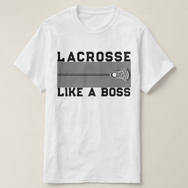 Camisa Esportiva Lacrosse Boss (Frente do Design)