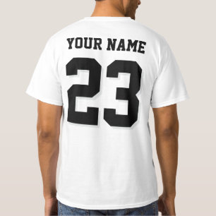 Camisa Esportiva Personalizada com Nome e Número