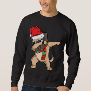 Camisa Essencial de Dabbing de Natal Pug 261