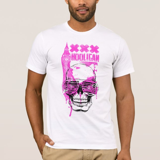 Camisa estampada caveira  (Frente)