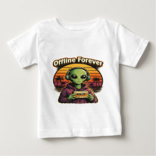 Camisa Estética Vintage de Alien Retro