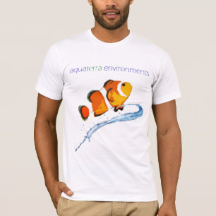 Camisa estilizado de Clownfish dos ambientes de