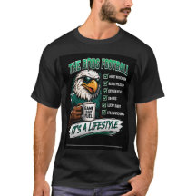 Camisa Estilo de Vida Fã de Futebol dos Birds