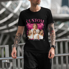 Camisa estilo rap dos anos 90, vintage e personali