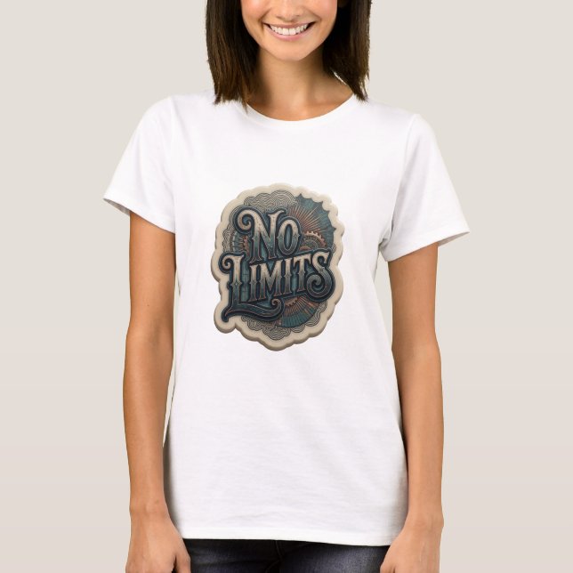 Camisa Estilosa Azul COTAÇÃO SEM LIMITES (Frente)